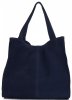 GEANȚĂ DIN PIELE shopper bag Vittoria Gotti bleumarin V501